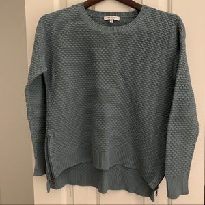 Madewell pastel sea green sweater